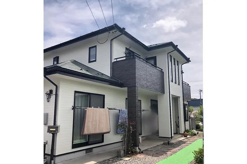 富士見町 N様邸 外壁塗装の施工事例